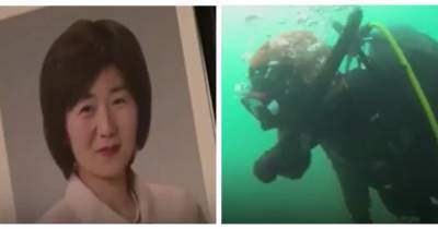 64-летний японский дайвер 10 лет ищет под водой пропавшую жену (видео)