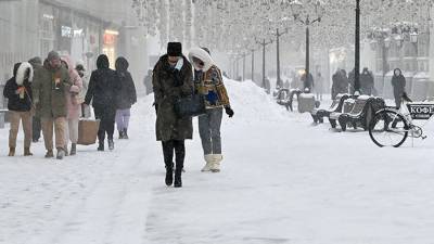 Москвичам пообещали снег и около нуля градусов в субботу