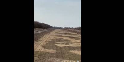 Северо-Крымский канал стоит без воды и полностью зарос травой – видео взволновало сеть - ТЕЛЕГРАФ