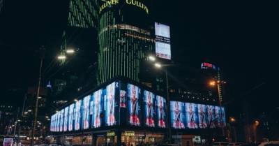 12 мільйонів пікселів. На київському ТРЦ Gulliver встановили найбільший екран в Європі