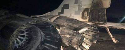 Украинский инженер на Volkswagen врезался в МиГ-29