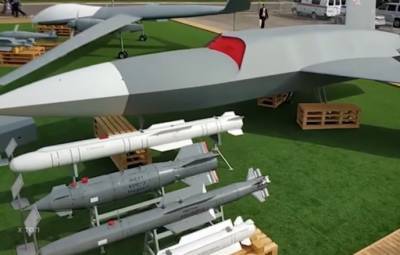 Российский ударный БПЛА «Гром» получит управляемые ракеты Х-38