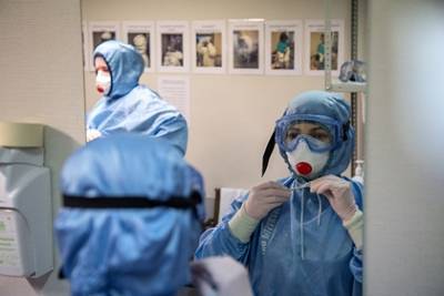В России за сутки выявлено 9908 новых случаев коронавируса