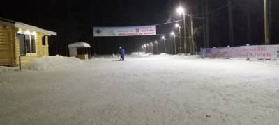 На лыжной трассе "Фонтаны" восстановили освещение