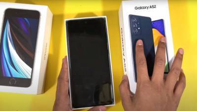 Блогер снял ролик с распаковкой еще не вышедшего смартфона Samsung Galaxy A52