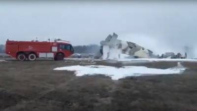 Самолет с шестью пассажирами на борту потерпел крушение в Казахстане