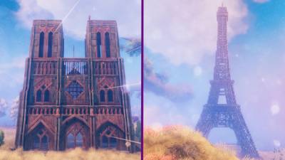 Игроки Valheim воссоздали культовые сооружения Парижа в игре – захватывающие фото