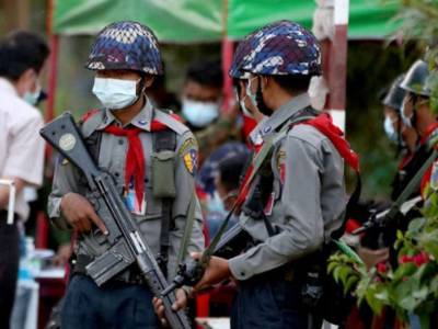 В Мьянме полицейские расстреляли протестующих
