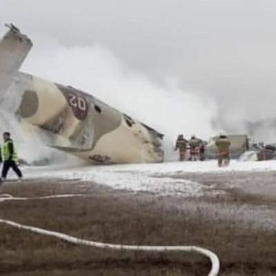Четыре человека погибли при крушении Ан-26 в районе аэропорта Алма-Аты