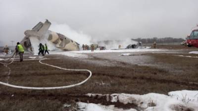 В Казахстане разбился военный самолет, погибли четыре человека