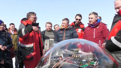 В рамках Года науки: на Байкале запустили уникальный глубоководный телескоп