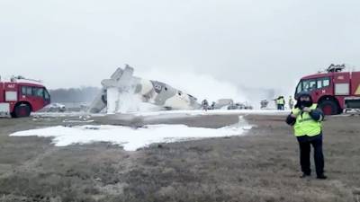 Назарбаев выразил соболезнования в связи с крушением самолёта Ан-26