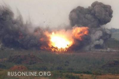 В Донбассе мощным ударом уничтожены позиции ВСУ