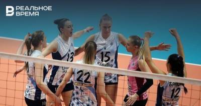 «Динамо-Ак Барс» выиграло женский регулярный чемпионат по волейболу
