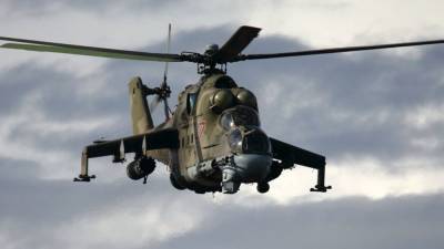 В Сети появились кадры учений российских вертолетчиков в Таджикистане