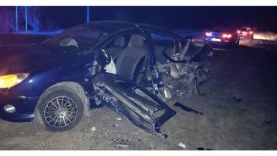 Авария на трассе на севере Крыма привела к жертвам - фото