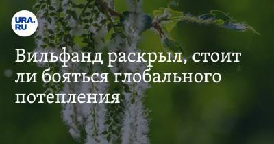 Вильфанд раскрыл, стоит ли бояться глобального потепления