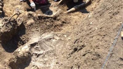 Археологи обнаружили могилу чиновника эпохи Александра I в Красноярске