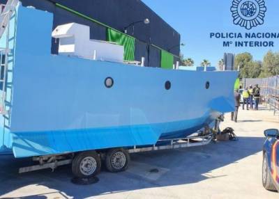 В Испании задержали подводную лодку, принадлежащую наркоторговцам