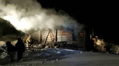 В Новосибирской области возбудили дело из-за смерти троих при пожаре