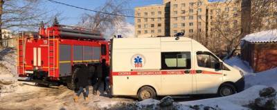 В Новосибирске при пожаре в общежитии погиб мужчина