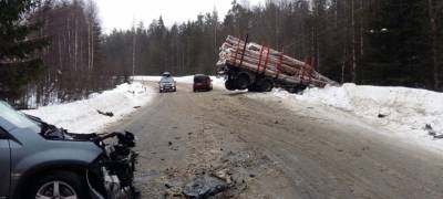 Пять человек пострадали в страшной аварии на подъезде к Петрозаводску (ФОТО)