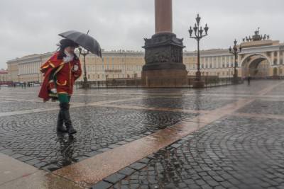В воскресенье атлантический воздух принесет в Петербург тепло и дожди