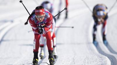 Лыжница Ступак пришла третьей в гонке преследования на Кубке мира