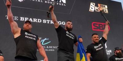 Алексей Новиков выиграл World’s Ultimate Strongman - Strength Island - видео - ТЕЛЕГРАФ