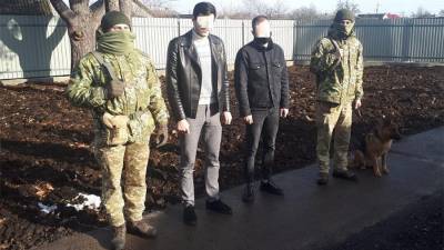 Украинские пограничники задержали россиянина и белоруса