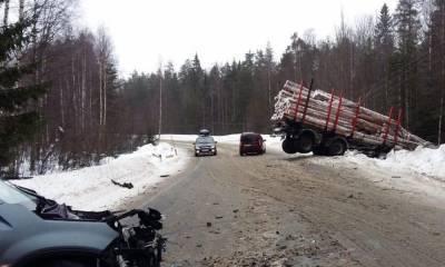 В аварии недалеко от Петрозаводска пострадало пять человек