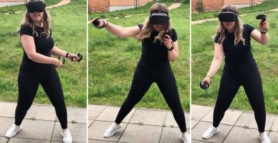 Вместо спортзала: женщина похудела на 18 килограммов благодаря видеоиграм – фото до и после