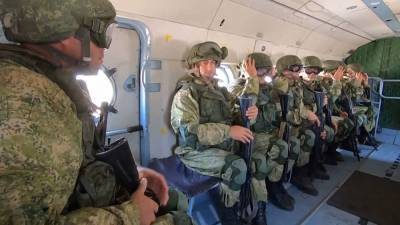 Российские десантники прибыли в Белоруссию для совместных военных учений