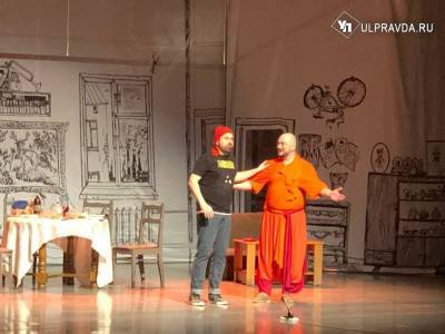 Звезды Comedy Club погрузили ульяновцев в нирвану во время спектакля «Плацкартом до Тибета»