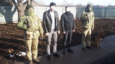 Россиянин и белорус попались украинским пограничникам