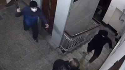 Полиция нашла напавших на петербуржца с битой благодаря видео