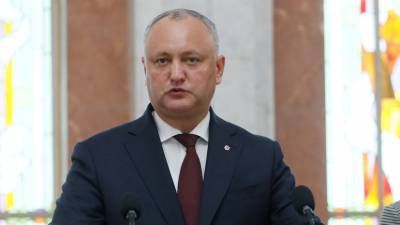 Додон высказался об идее введения тотального локдауна в Молдавии