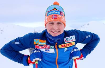 Крюгер выиграл мужской мужской пасьют на финальном этапе КМ по лыжным гонкам
