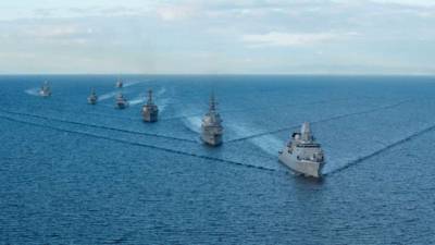 Ударный флот США начал операцию в Средиземном море
