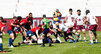 Сборная Грузии по регби обыграла Испанию в Кубке европейских наций