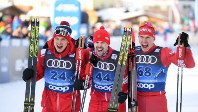 Сборная России выиграла общий и мужской зачеты на Кубке мира по лыжам