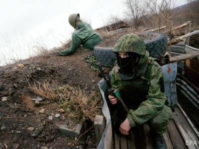 На Донбассе из-за обстрела боевиков украинский военный получил ранение
