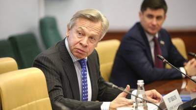 Пушков высмеял позицию украинских политиков по "Спутнику V"