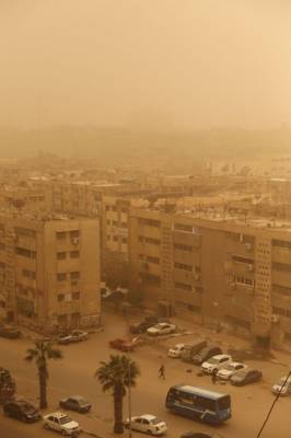 Саудовскую Аравию и Катар накрыла песчаная буря