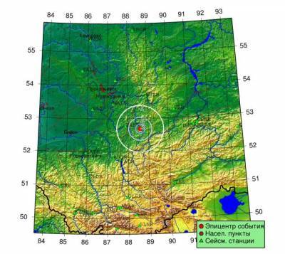 В Кузбассе зарегистрировали ещё одно землетрясение