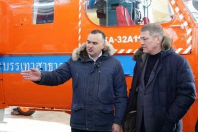 Башкирия планирует купить новый пожарно-спасательный вертолет Ка-32
