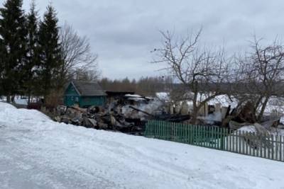 Пожар на даче в Тверской области унёс жизнь 80-летней пенсионерки
