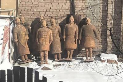 В Рыбинске обнаружили терракотовых войнов императора Китая