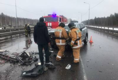 На трассе «Кола» в Ленобласти произошла смертельная авария