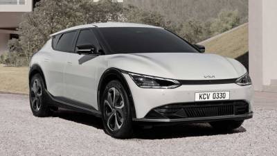 Компания Kia представила свой первый электромобиль EV6 2022 года